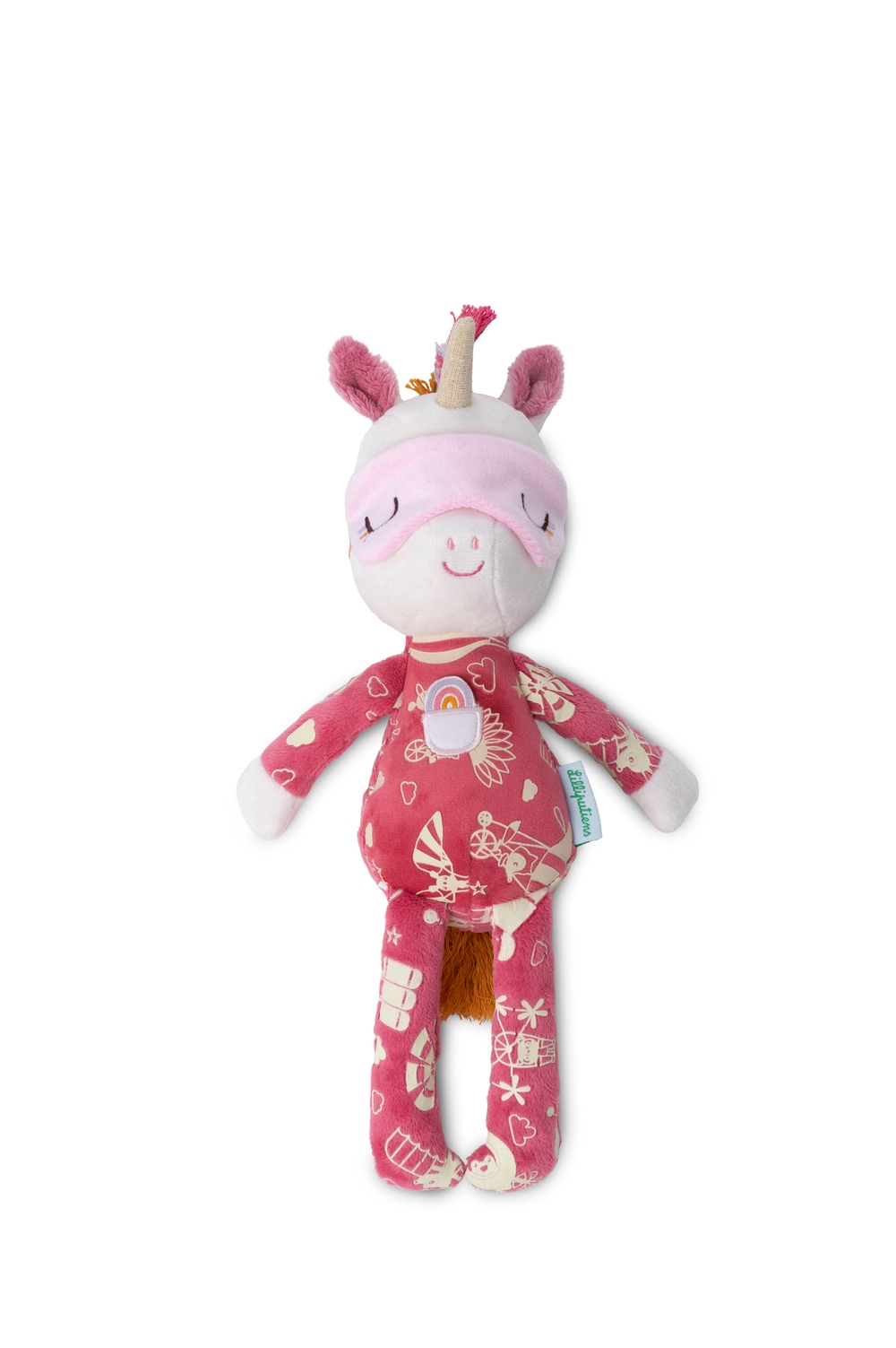 Peluche phosphorescente Lena amie de la nuit Lilliputiens