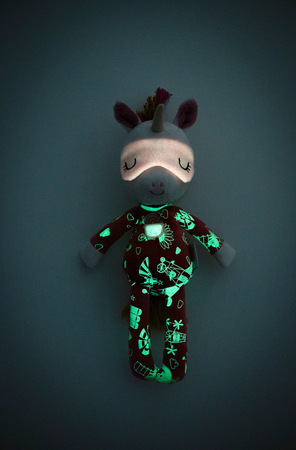 Peluche phosphorescente Lena amie de la nuit Lilliputiens