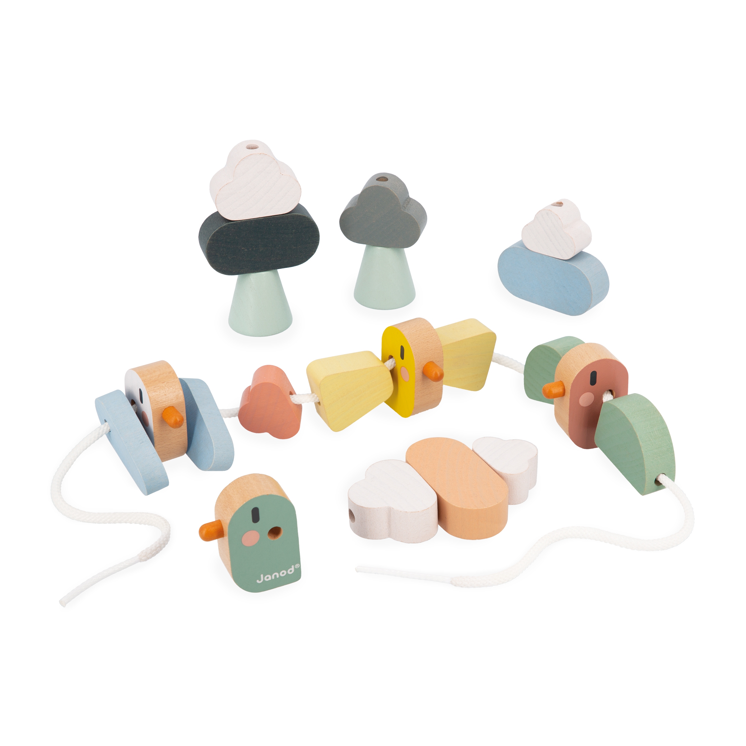 Perles Oiseaux Sweet Cocoon Janod