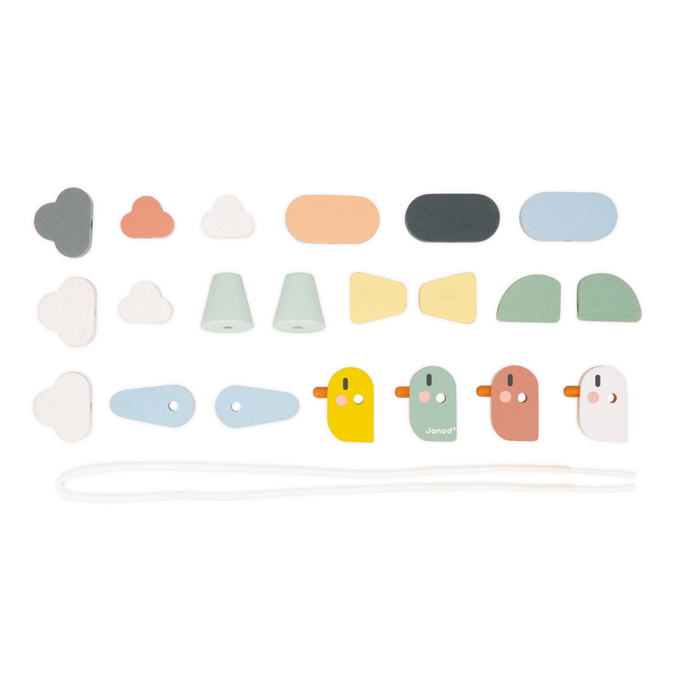 Perles Oiseaux Sweet Cocoon Janod