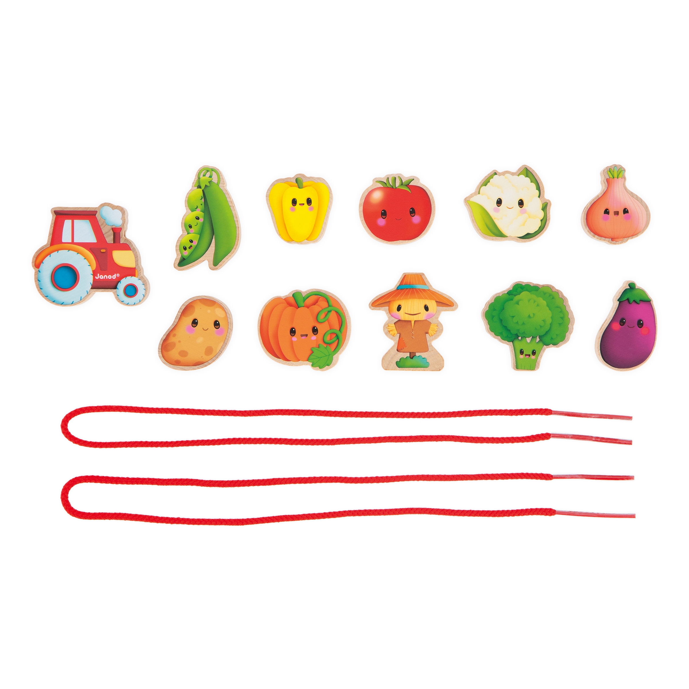 Perles a enfiler le Potager Janod