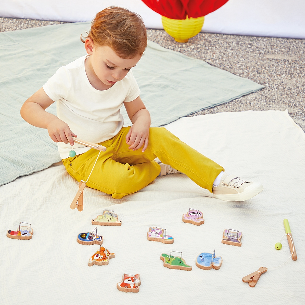 Pinces a la ligne Applepop Janod