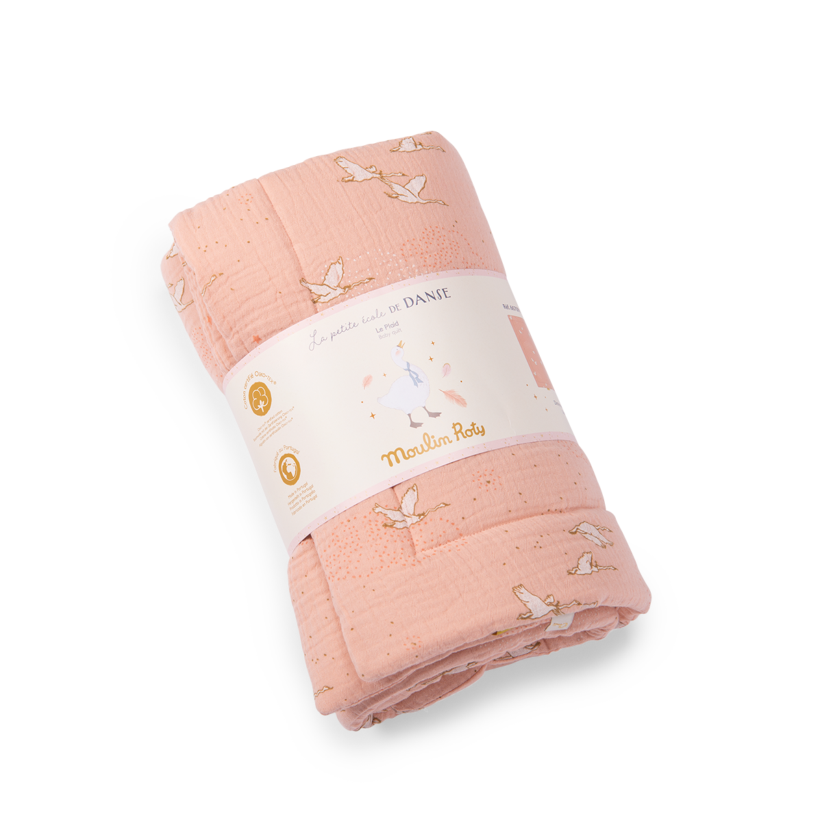 Plaid rose La petite ecole de danse