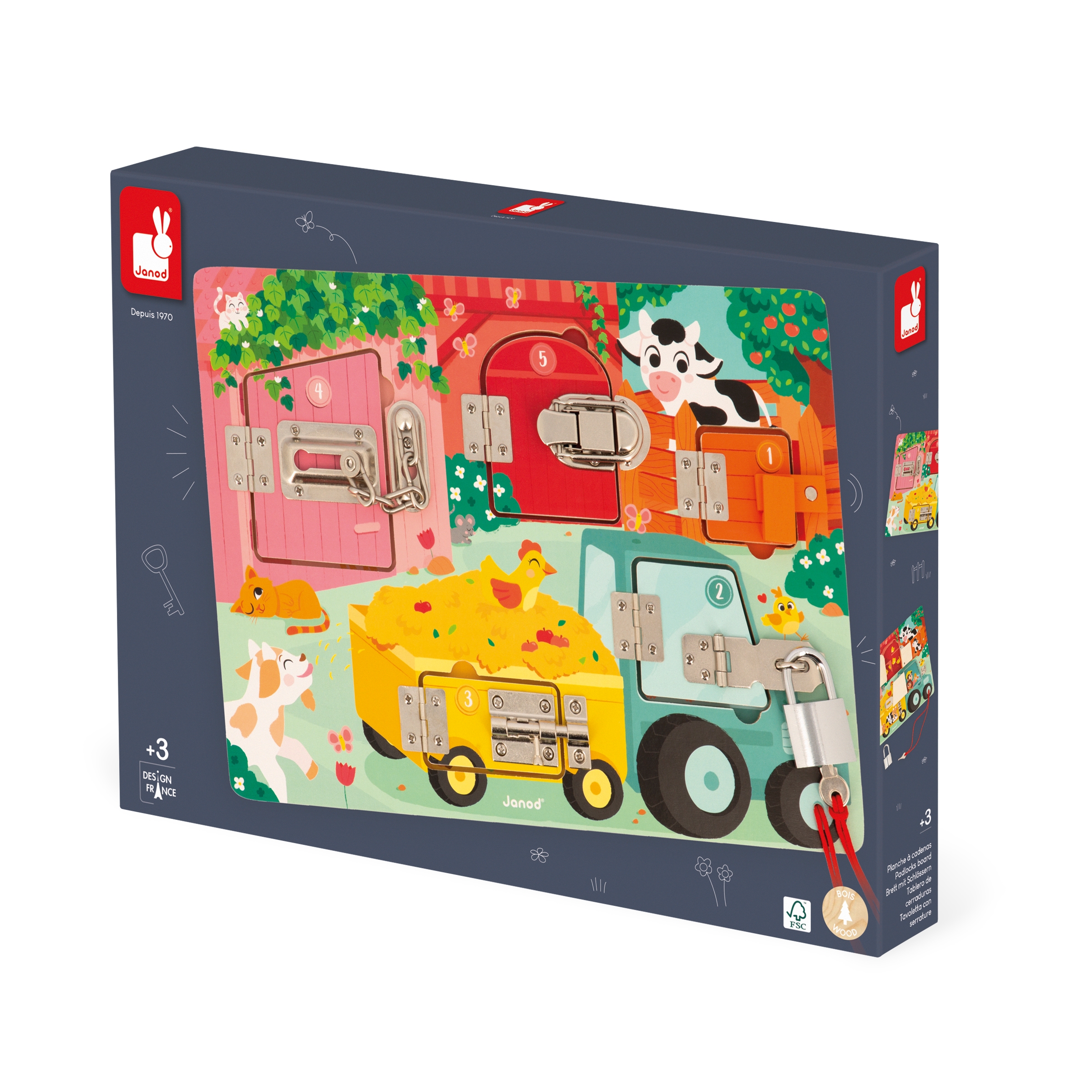 Planche a Cadenas Ferme Janod