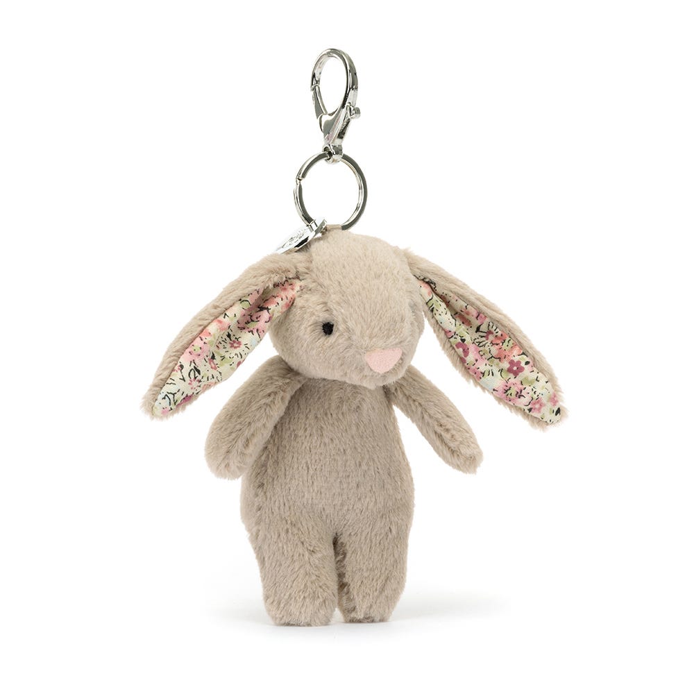 Porte cle lapin beige 17 cm Jellycat