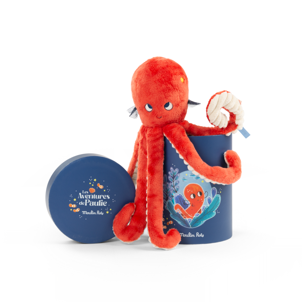 Poupee poulpe Paulie Les aventures de Paulie Moulin Roty
