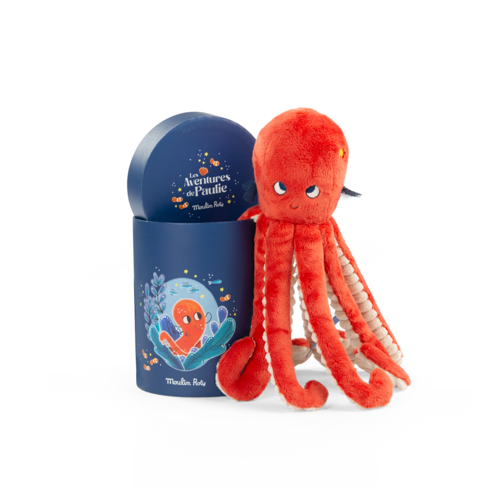 Poupee poulpe Paulie Les aventures de Paulie Moulin Roty