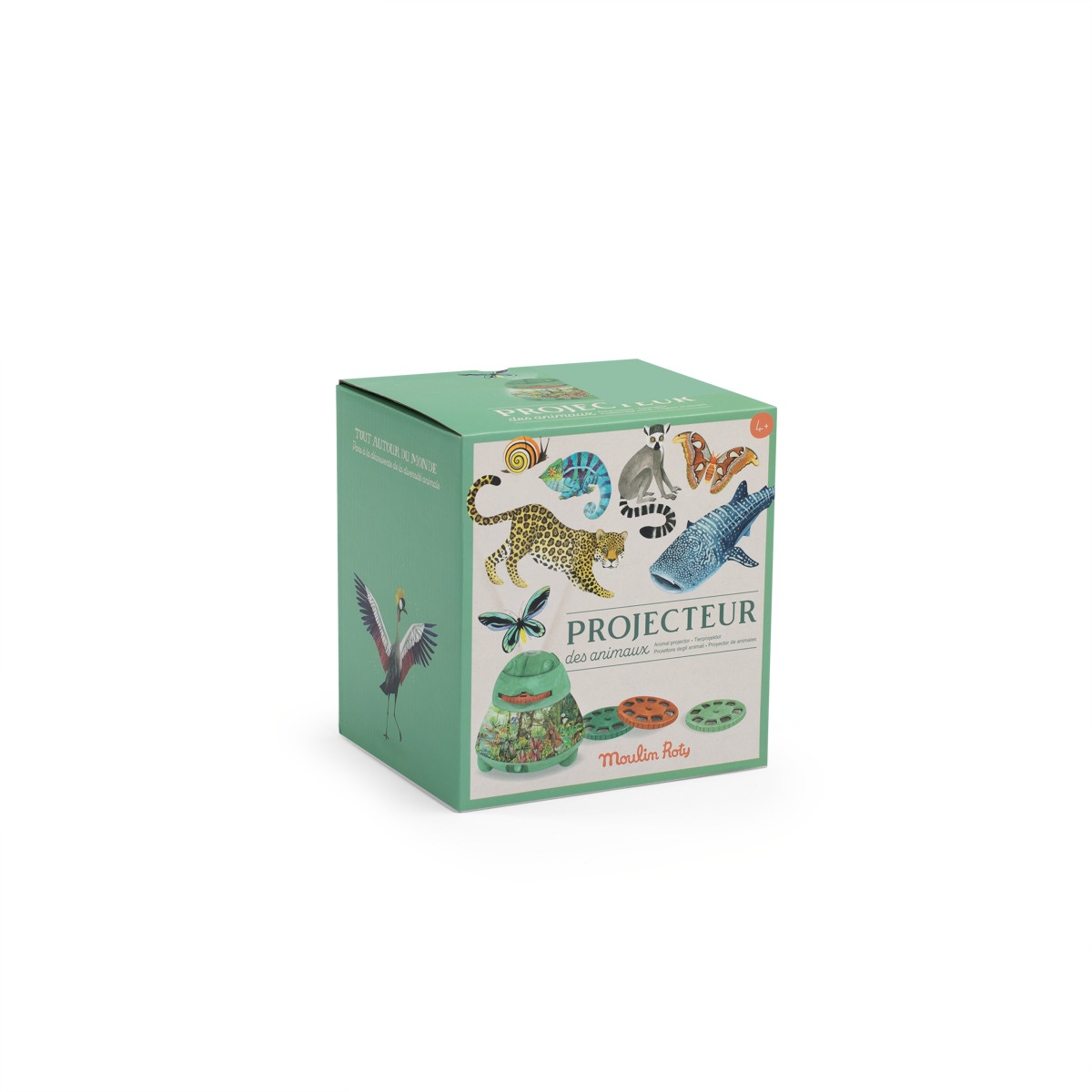 Projecteur des animaux USB Tout autour du monde Moulin Roty