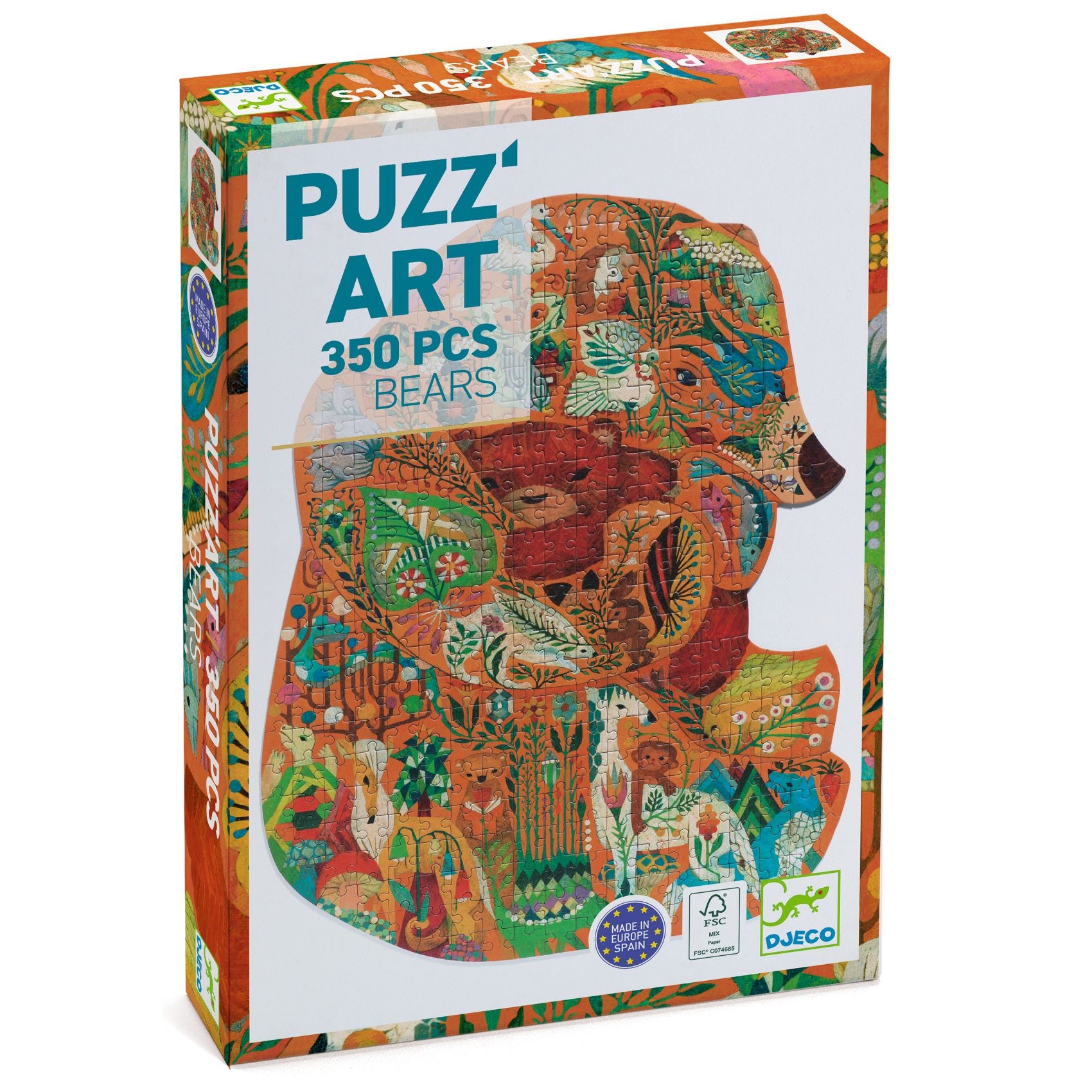 Puzz Art Ours 350 pcs Djeco