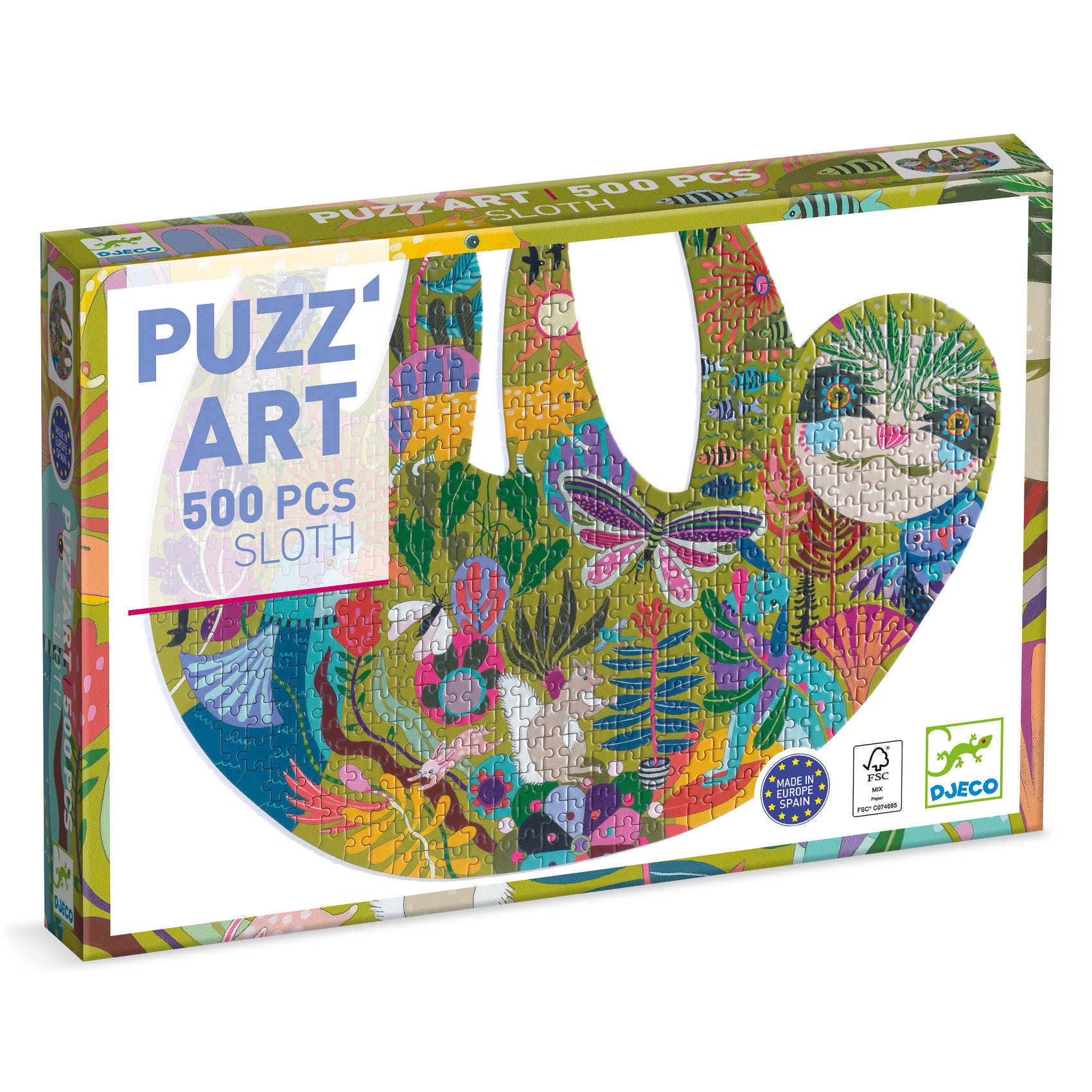 Puzz Art Paraisseux 500 pcs Djeco