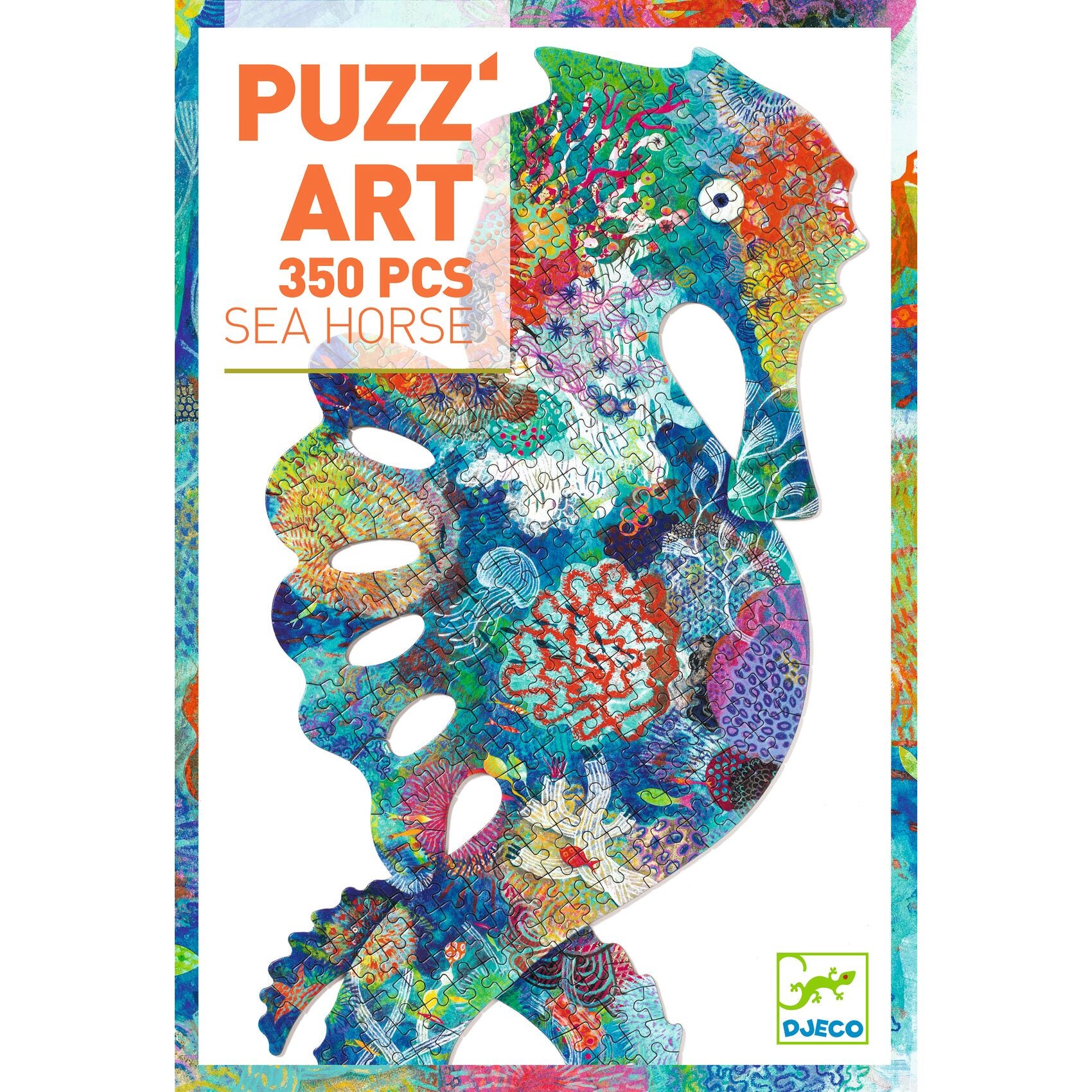 Puzz Art Sea Horse 350 pcs Djeco