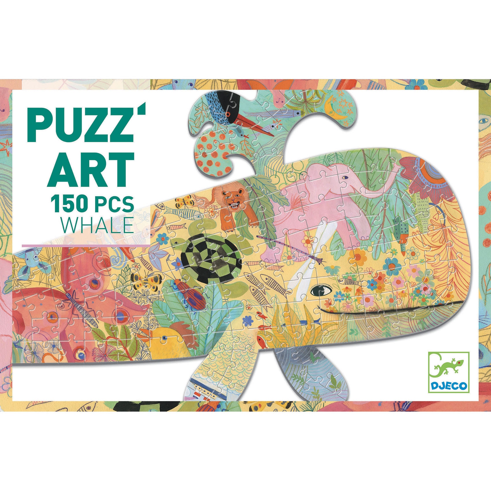 Puzz Art Whale 150 pcs Djeco