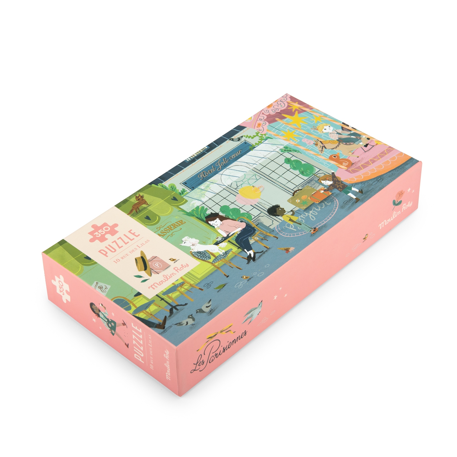 Puzzle 10 rue des lilas 350 pcs Les Parisiennes Moulin Roty