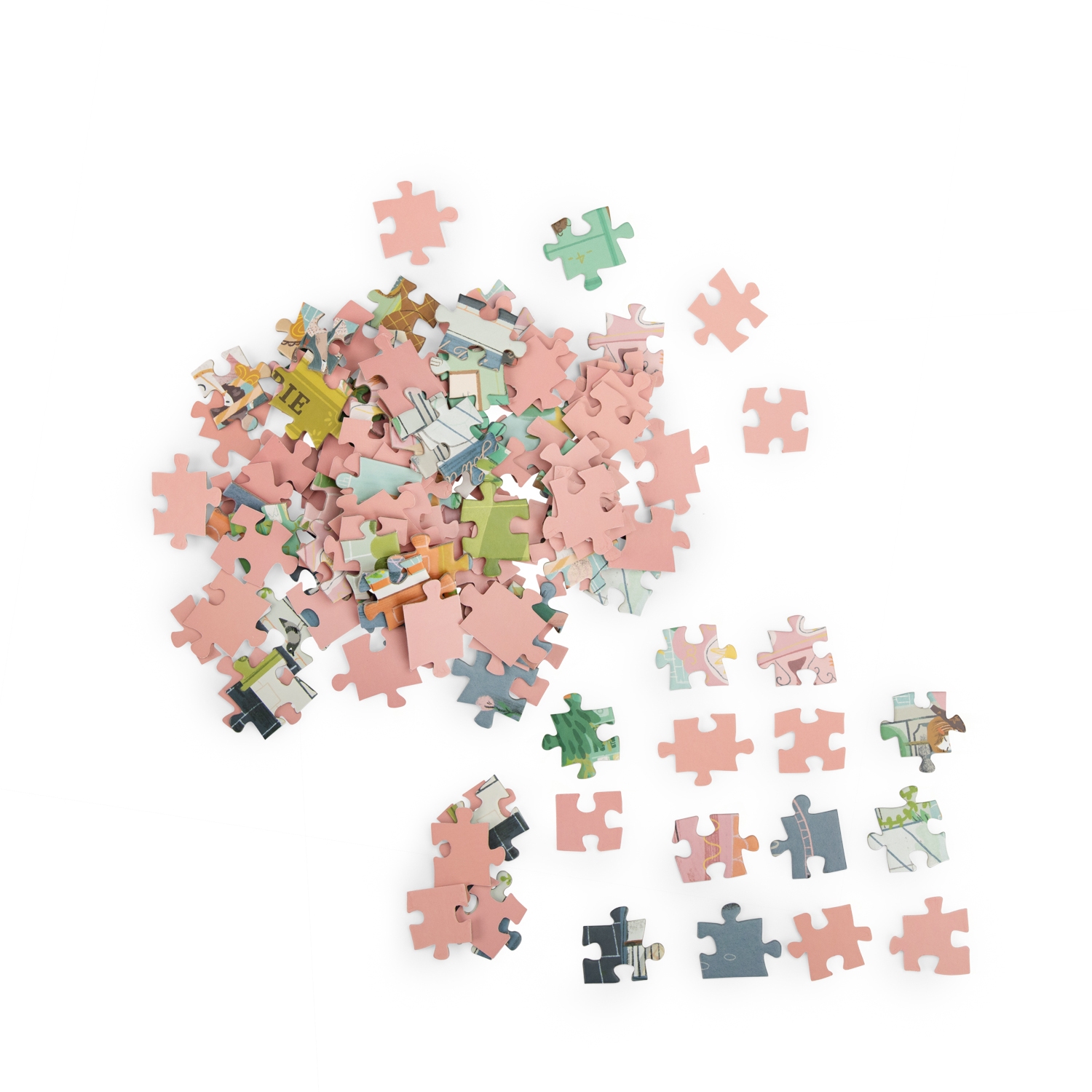 Puzzle 10 rue des lilas 350 pcs Les Parisiennes Moulin Roty