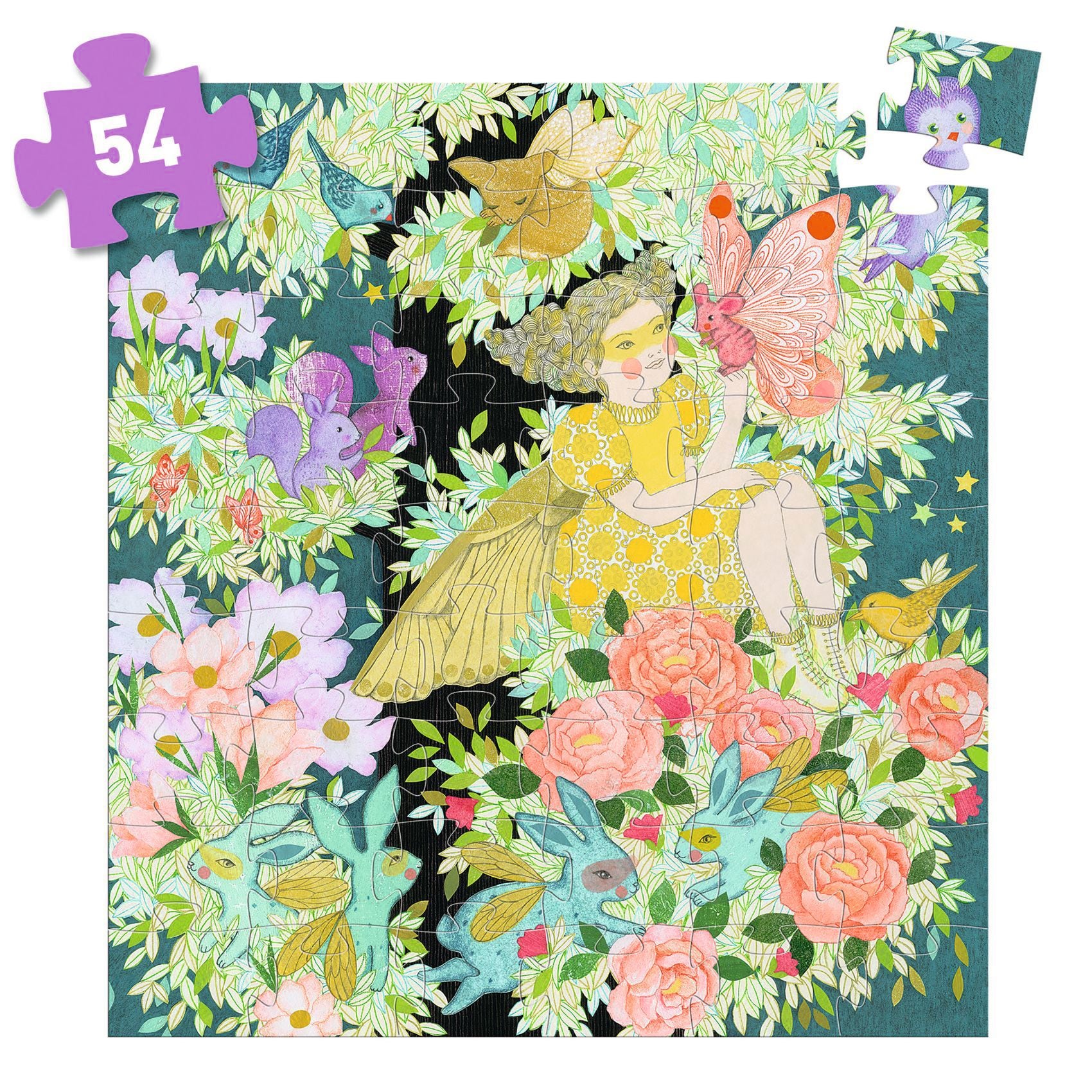 Puzzle Arbre de Flora 54 pcs Djeco