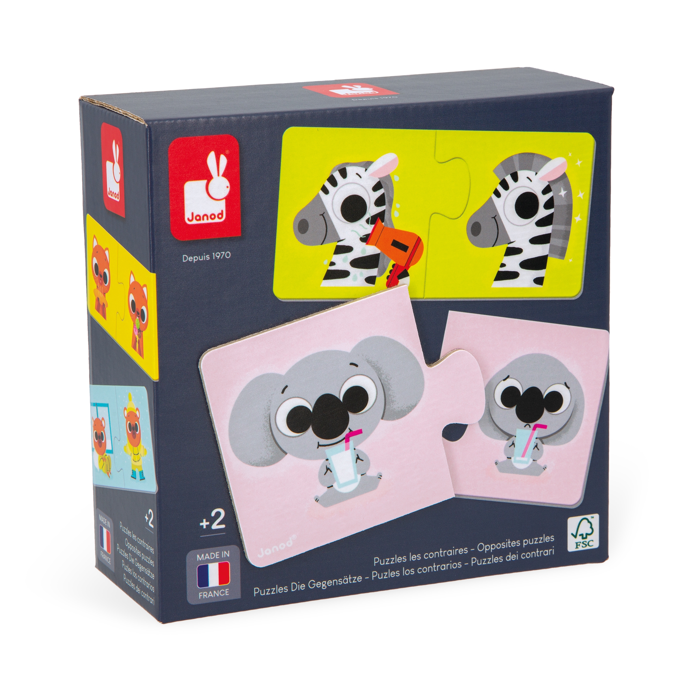 Puzzle Duo les Contraires Janod