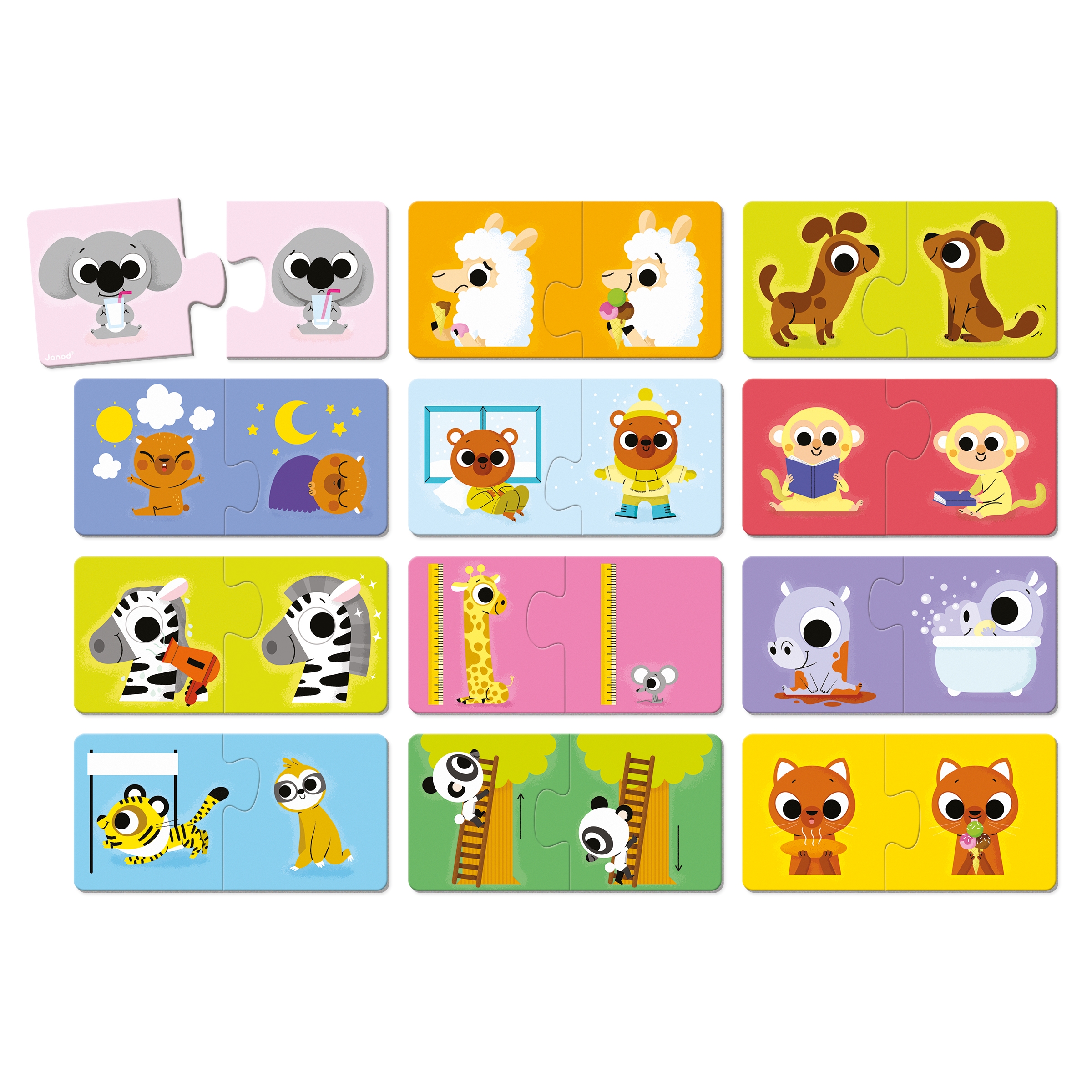 Puzzle Duo les Contraires Janod