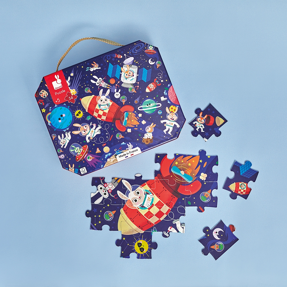 Puzzle Fusee 54 pcs Janod