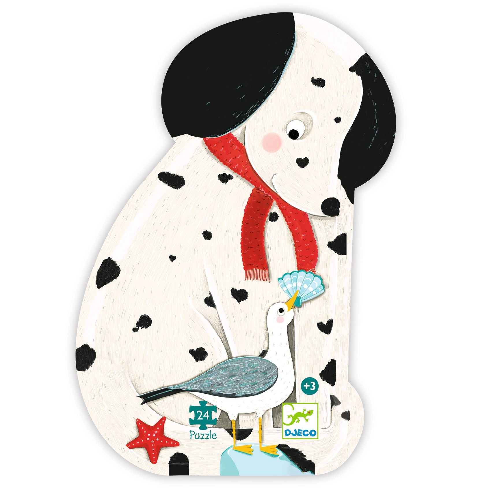 Puzzle Ollie le Dalmatien 24 pcs Djeco