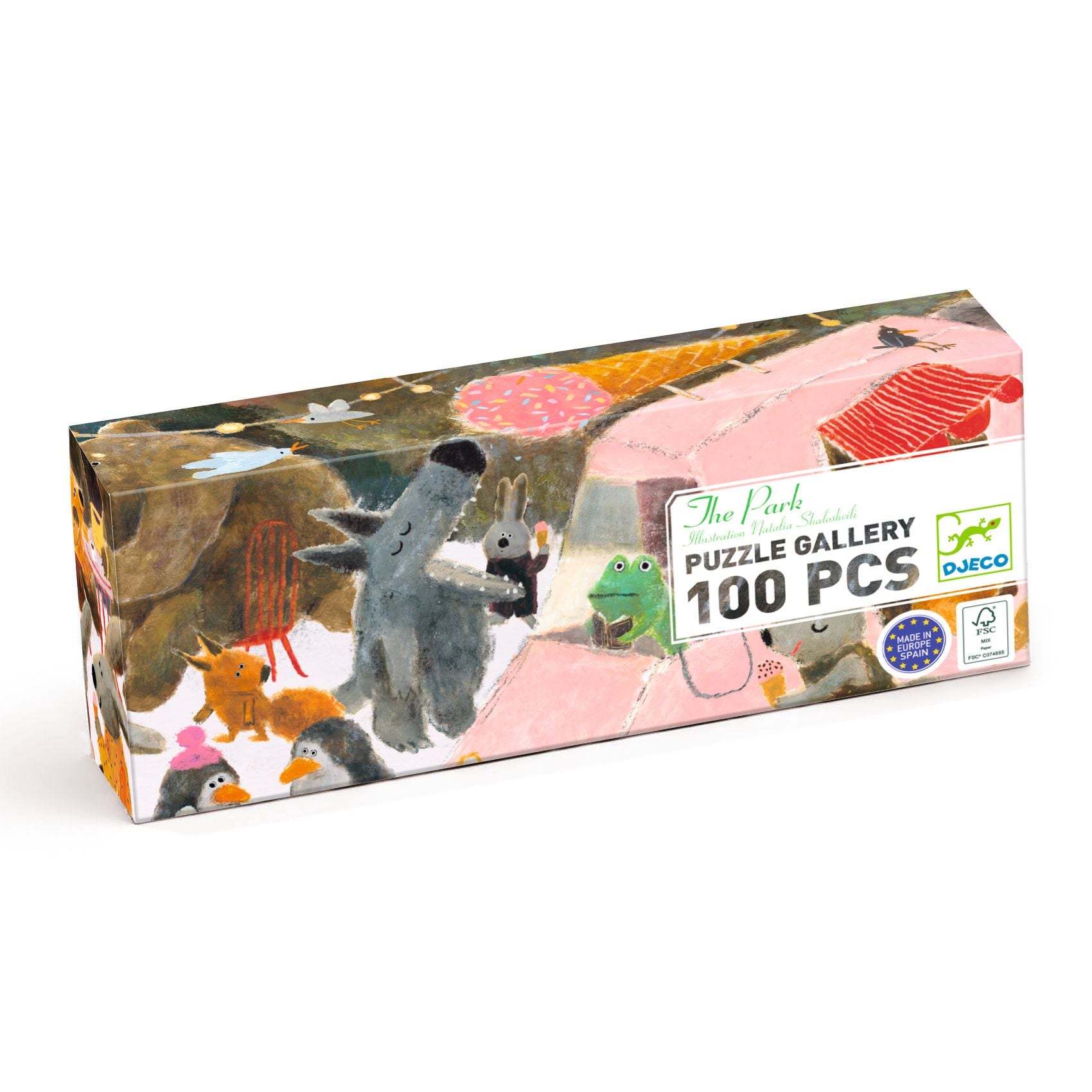 Puzzle The park 100 pcs Djeco