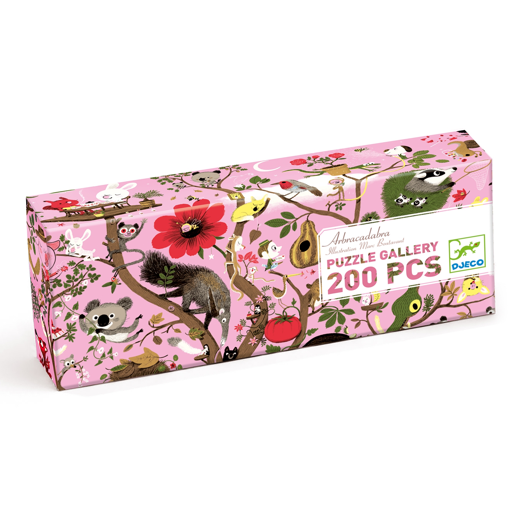 Puzzle gallery Arbracadabra 200 pcs Djeco