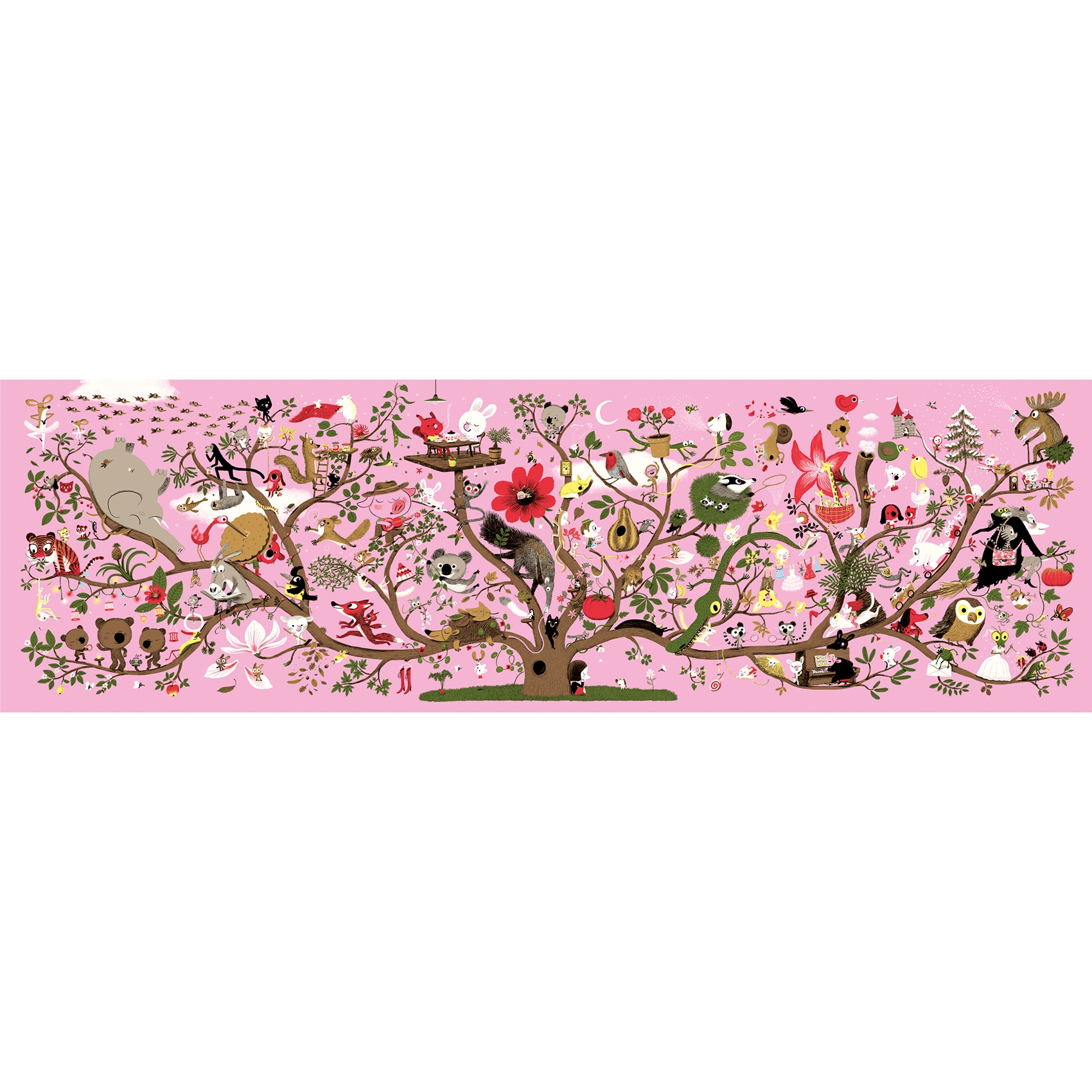 Puzzle gallery Arbracadabra 200 pcs Djeco