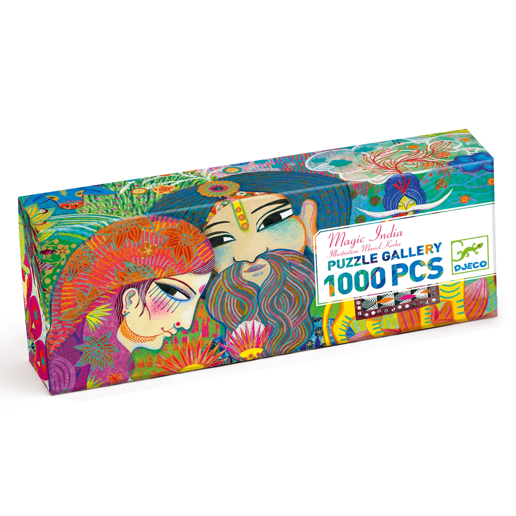 Puzzle gallery Magic india 1000 pcs Djeco