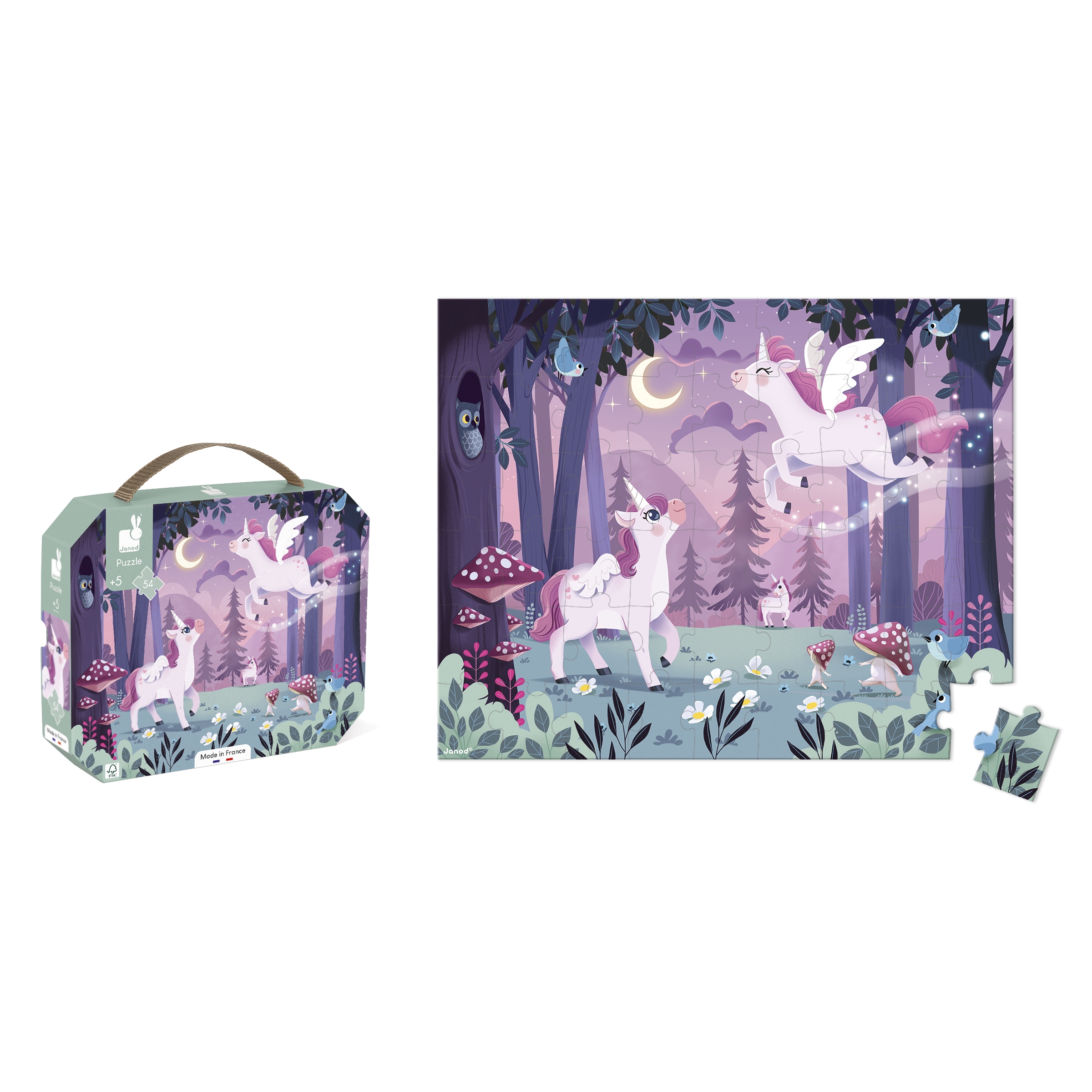 Puzzle licornes 54 pcs Janod