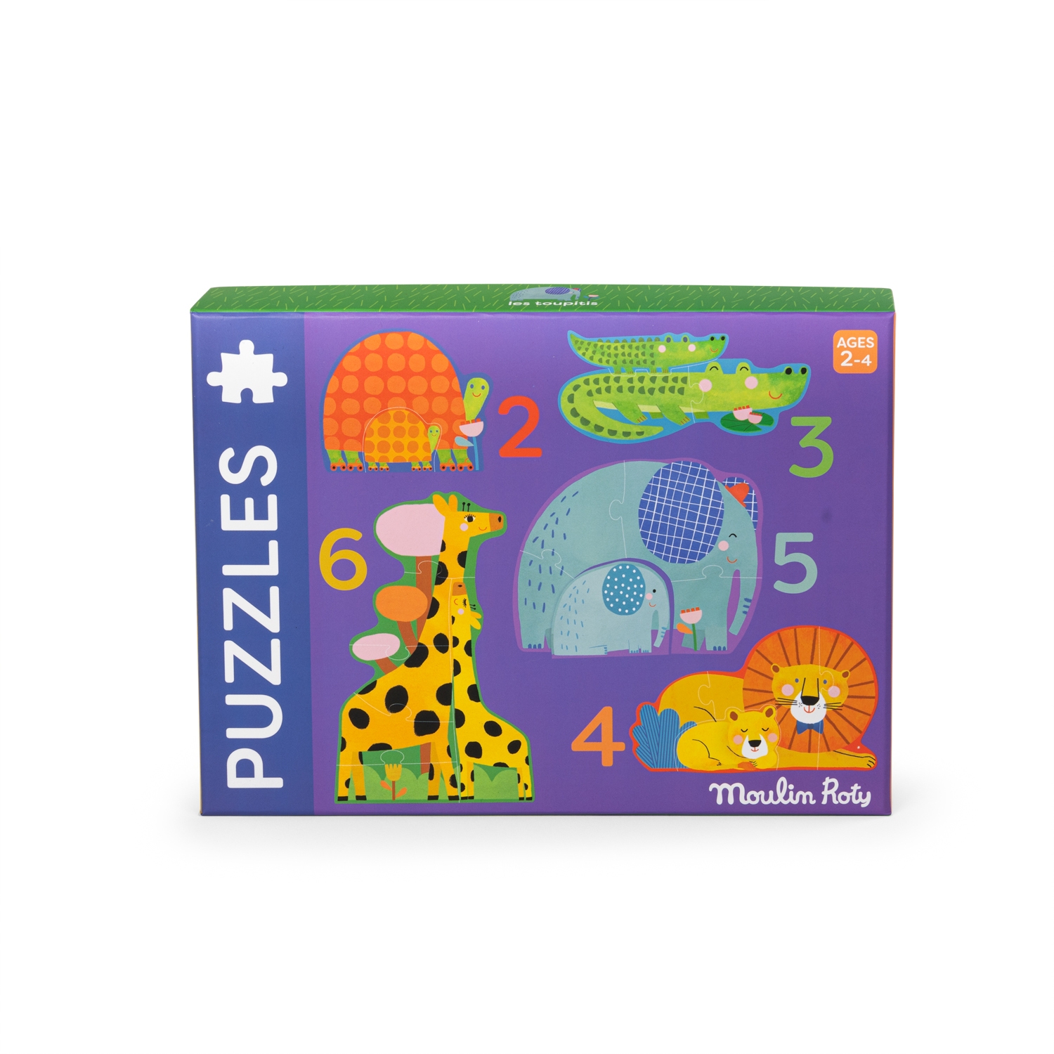 Puzzles evolutifs animaux Les Toupitis Moulin Roty