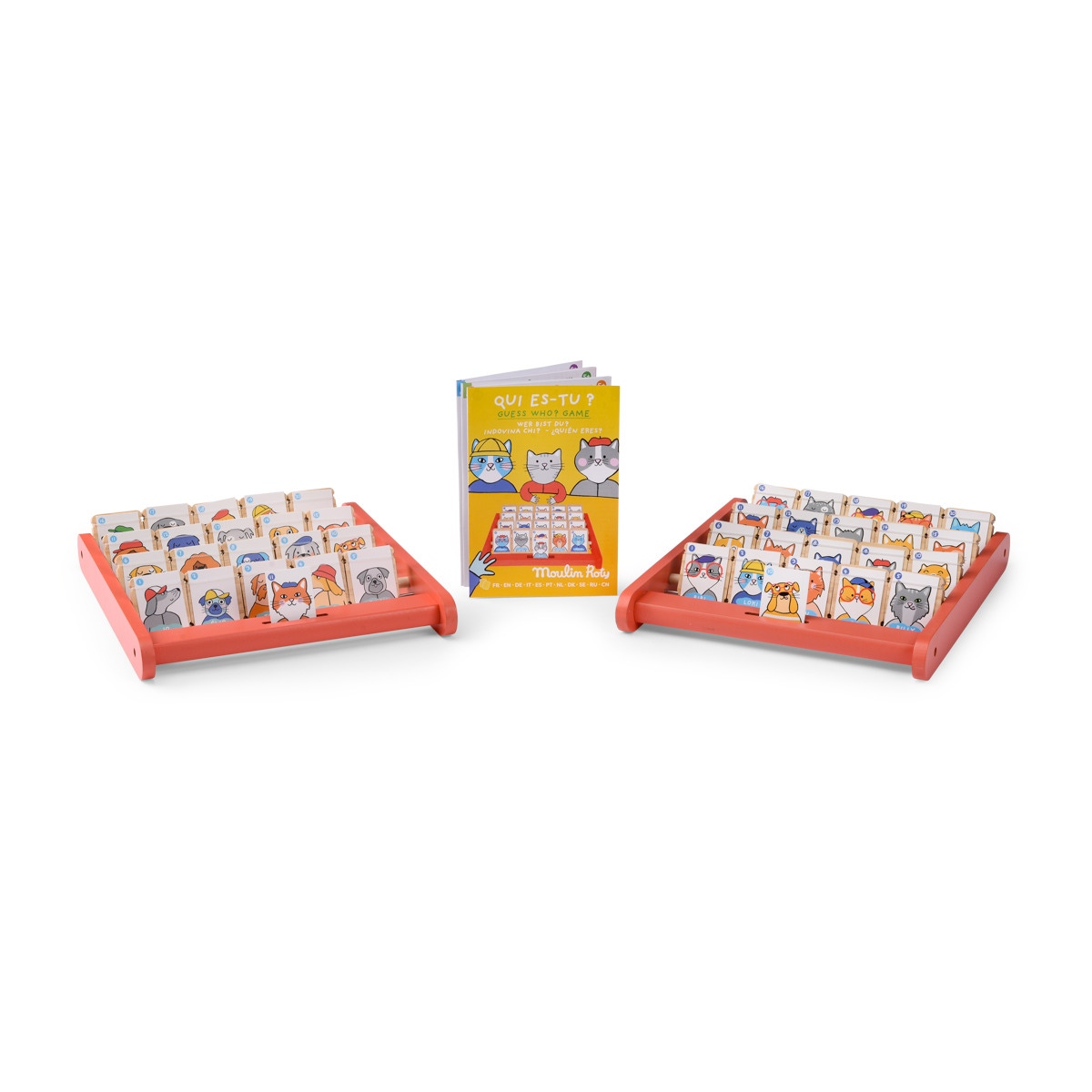 Qui estu en bois Les Loufoques Moulin Roty