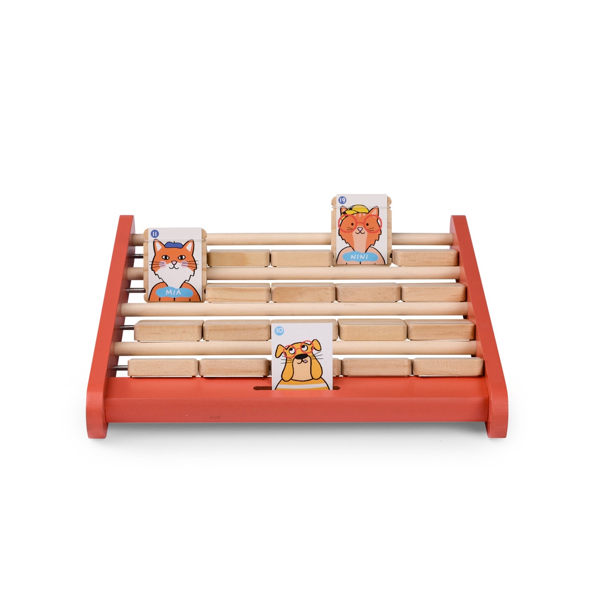 Qui estu en bois Les Loufoques Moulin Roty