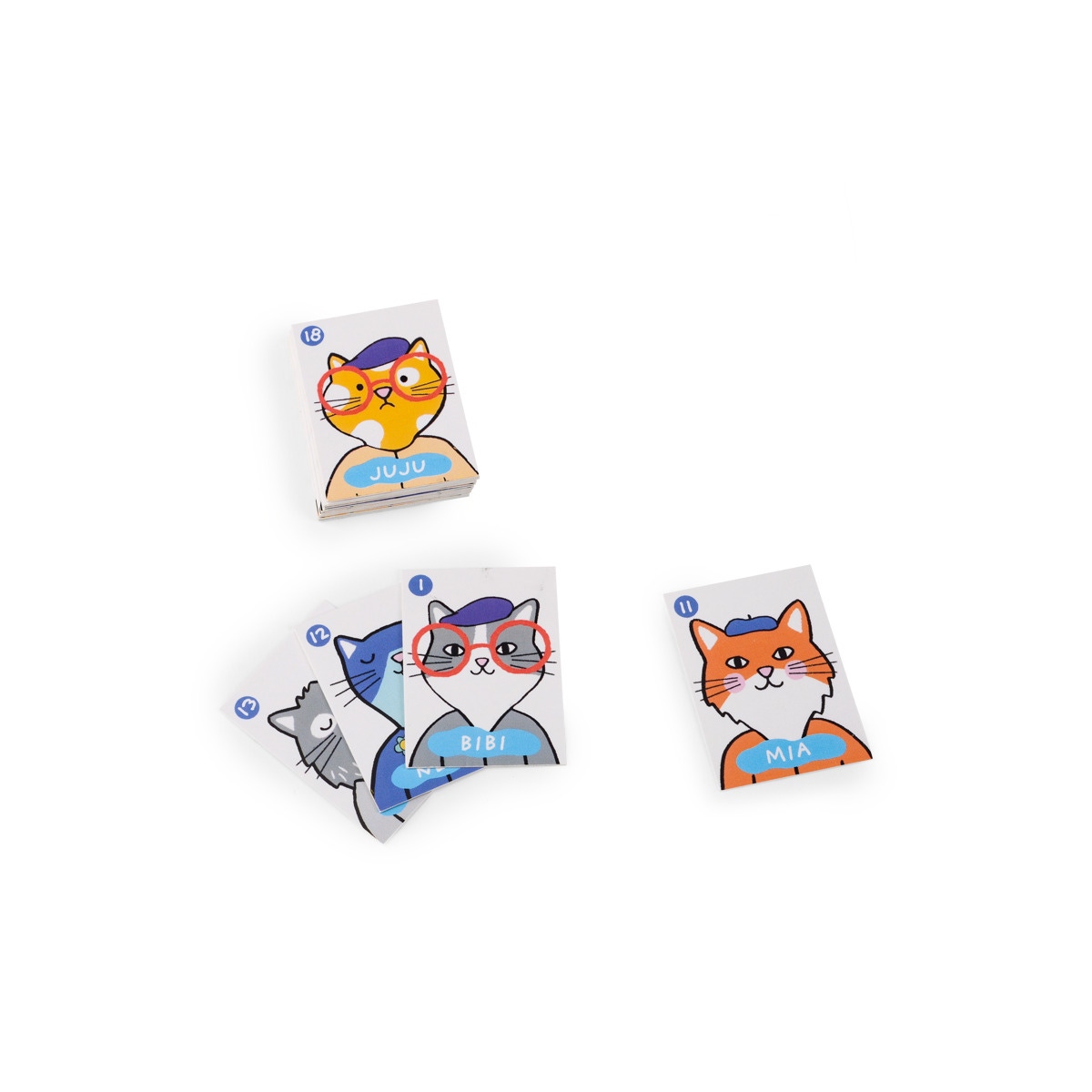 Qui estu en bois Les Loufoques Moulin Roty