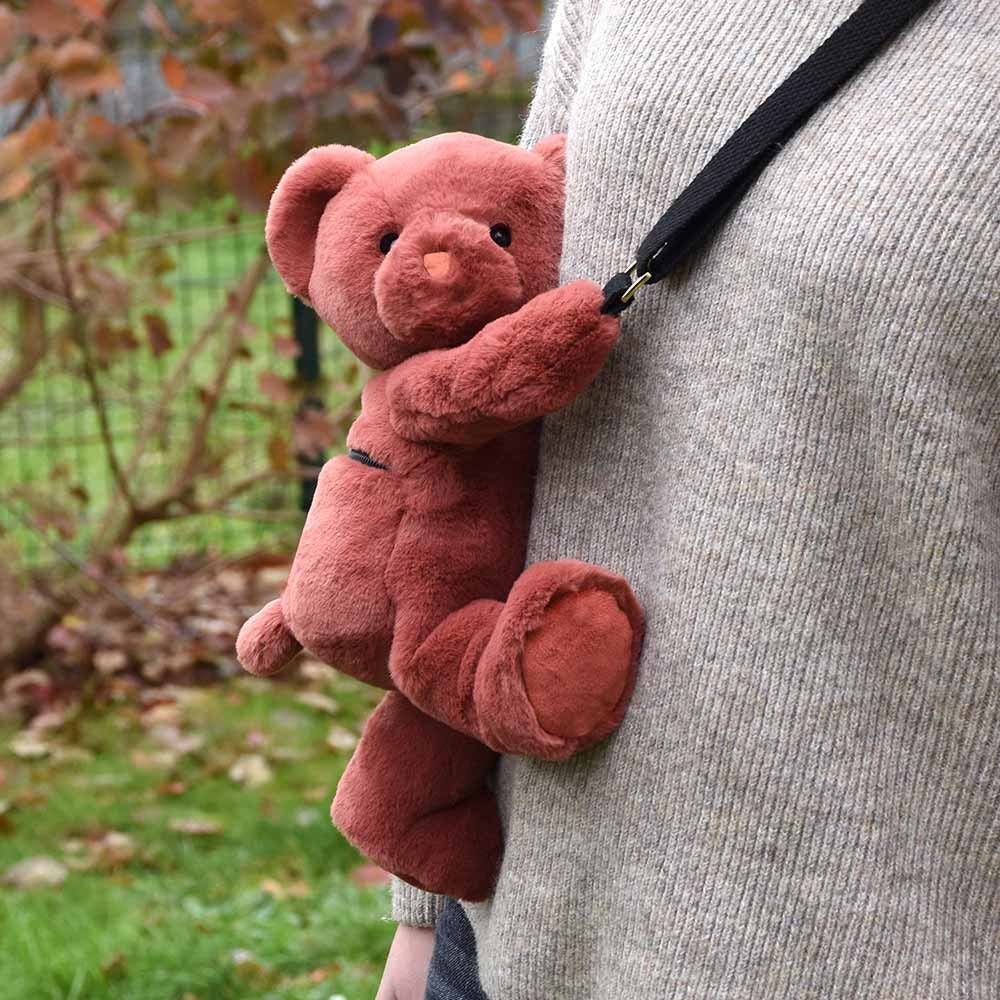 Sac nounours terracotta Doudou et compagnie 