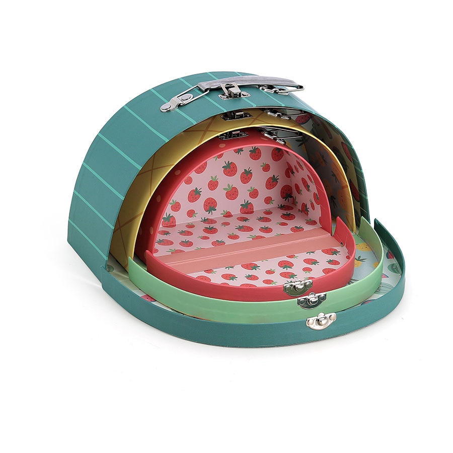 Set de 3 valisettes Vilac