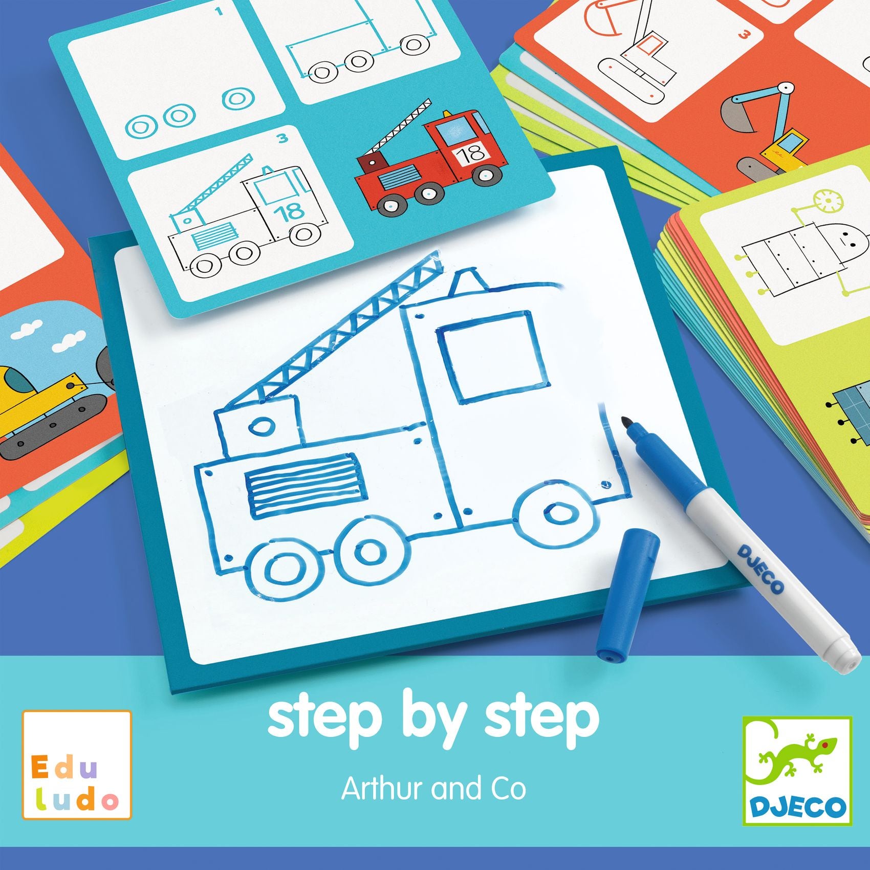 Step by step  Arthur and co Djeco