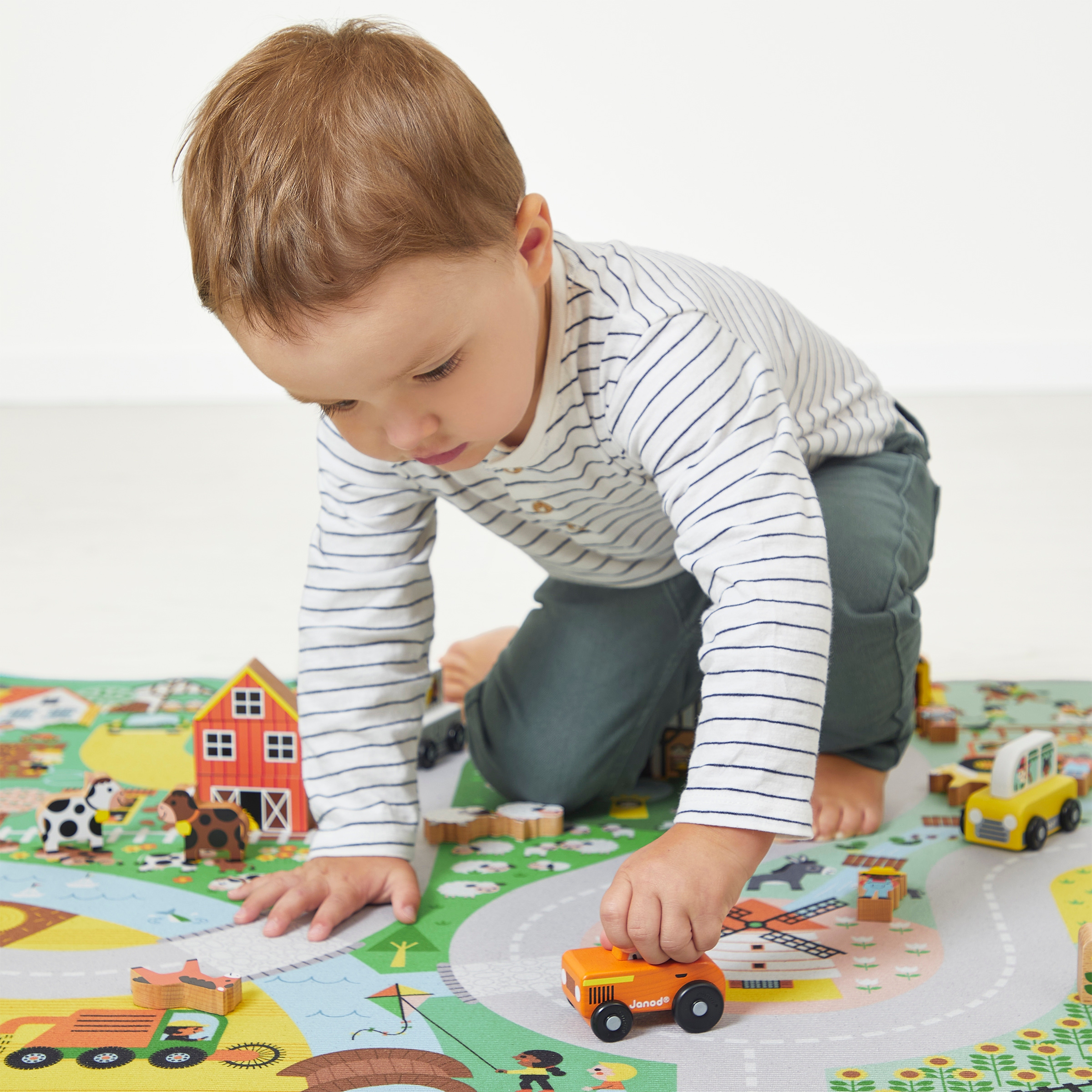 Tapis de voiture Cross roads Campagne Janod