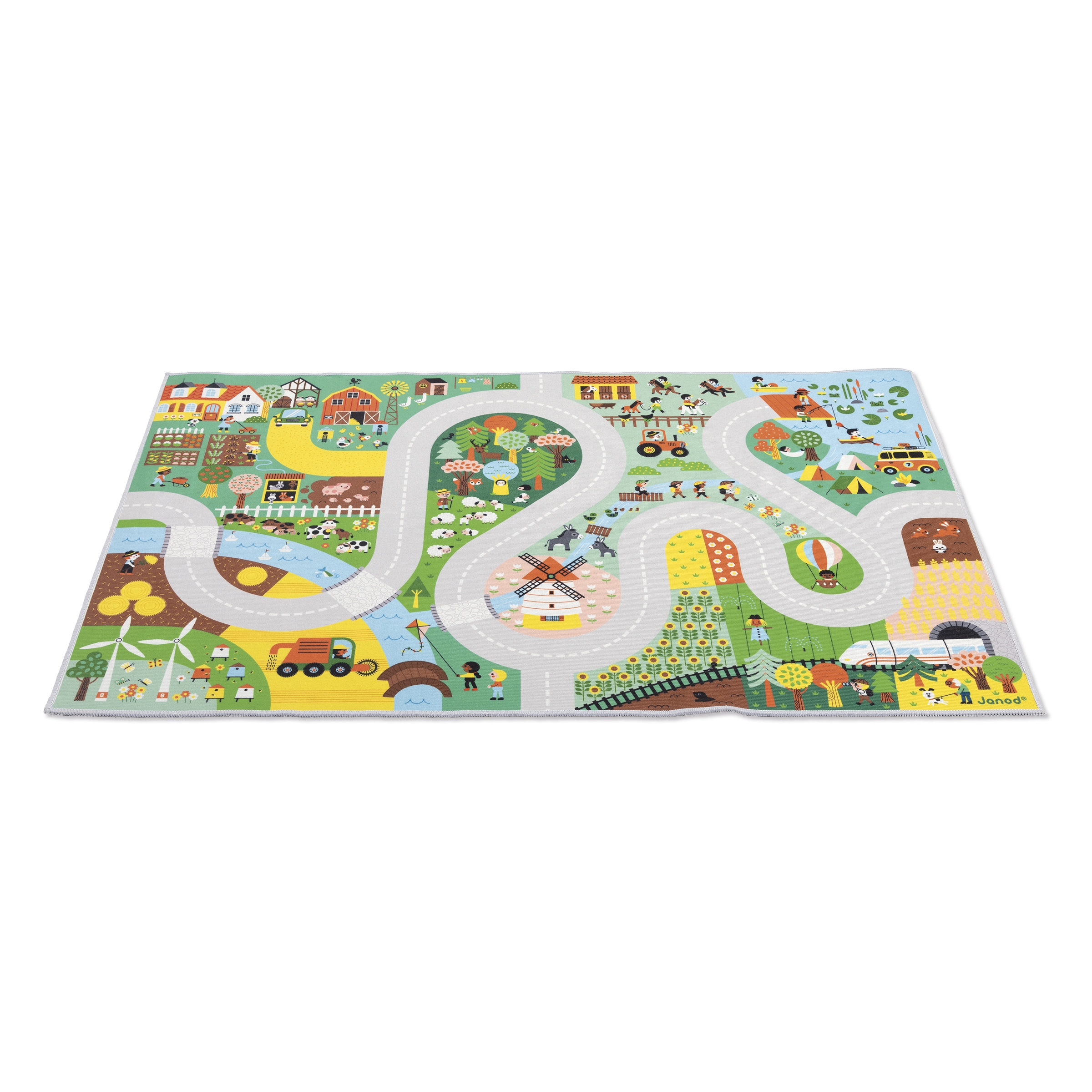 Tapis de voiture Cross roads Campagne Janod
