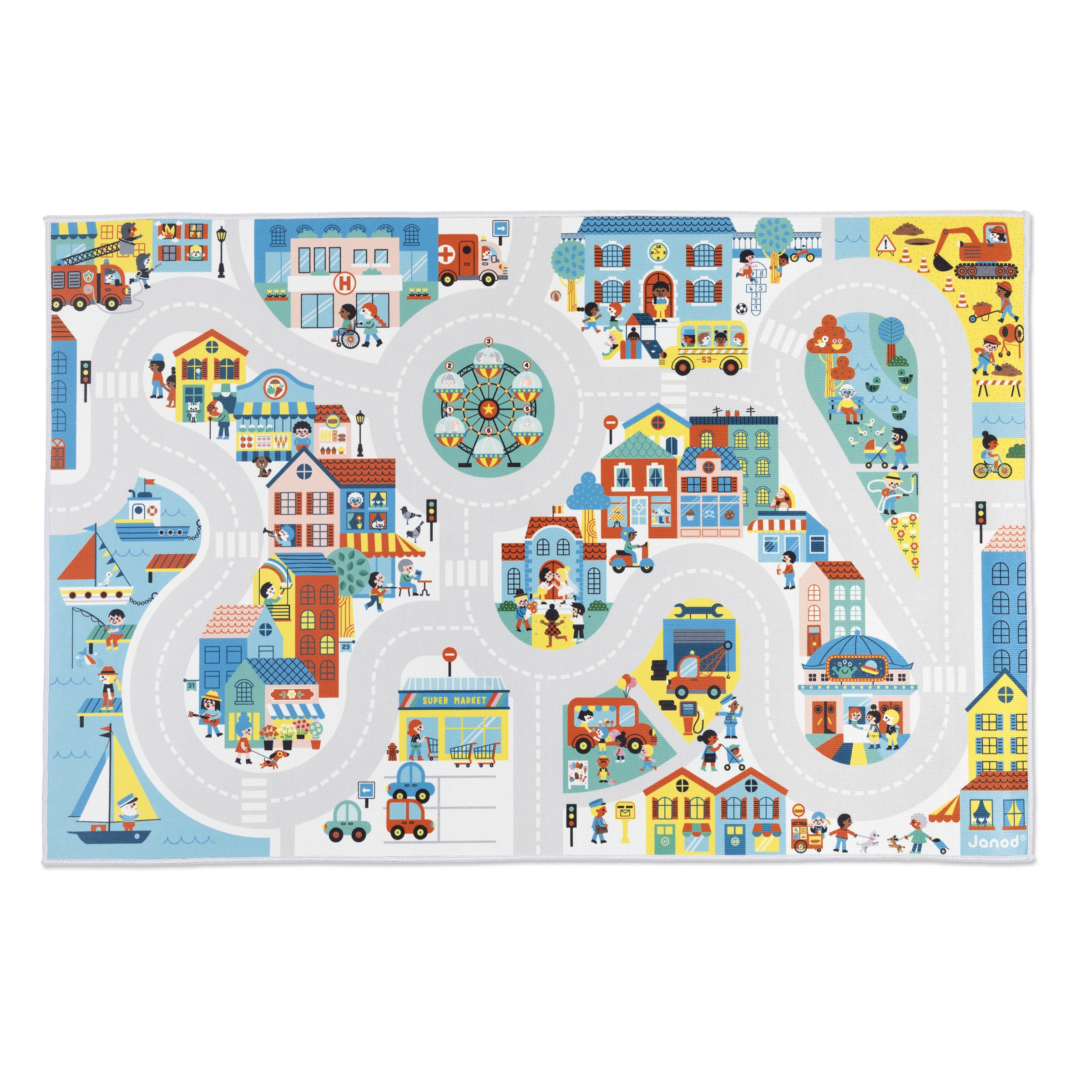 Tapis de voiture Cross roads Ville Janod