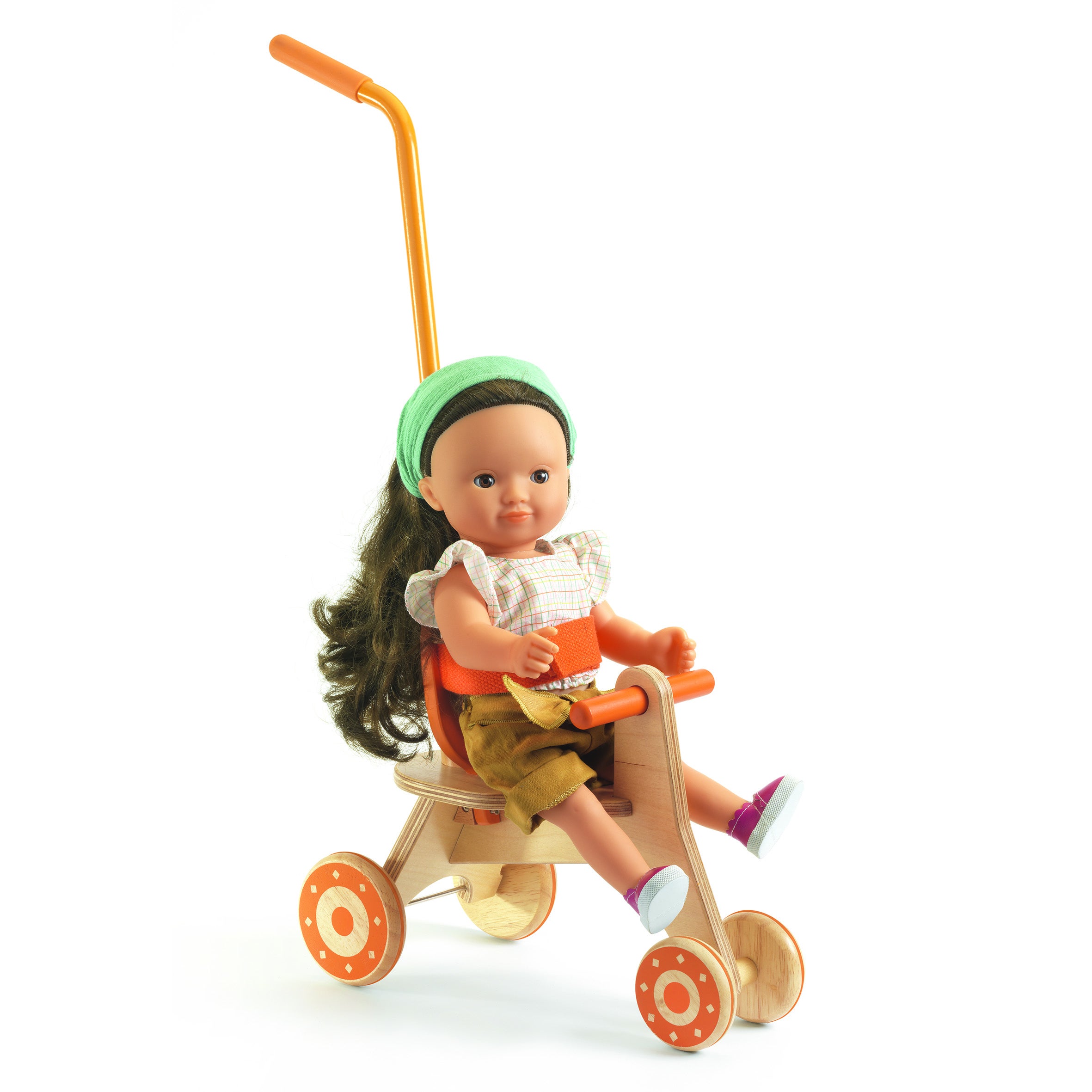 Tricycle pour poupee Pomea Djeco