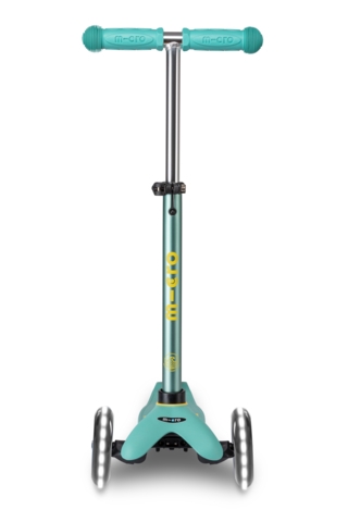 Trottinettes 3 roues Mini Micro Deluxe Eco Mint LED Micro Mobility