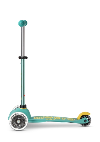 Trottinettes 3 roues Mini Micro Deluxe Eco Mint LED Micro Mobility