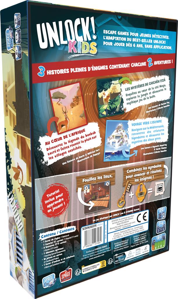 Unlock Kids  Histoires de Legendes Asmodee