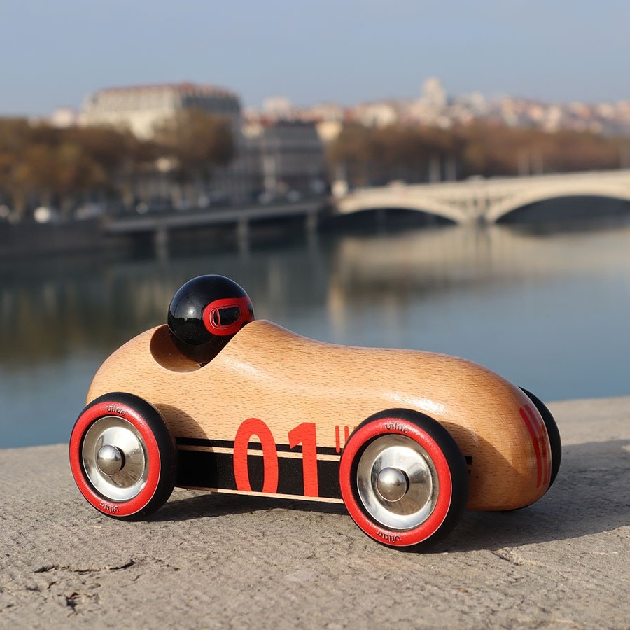 Voiture Old sport compet bois Vilac