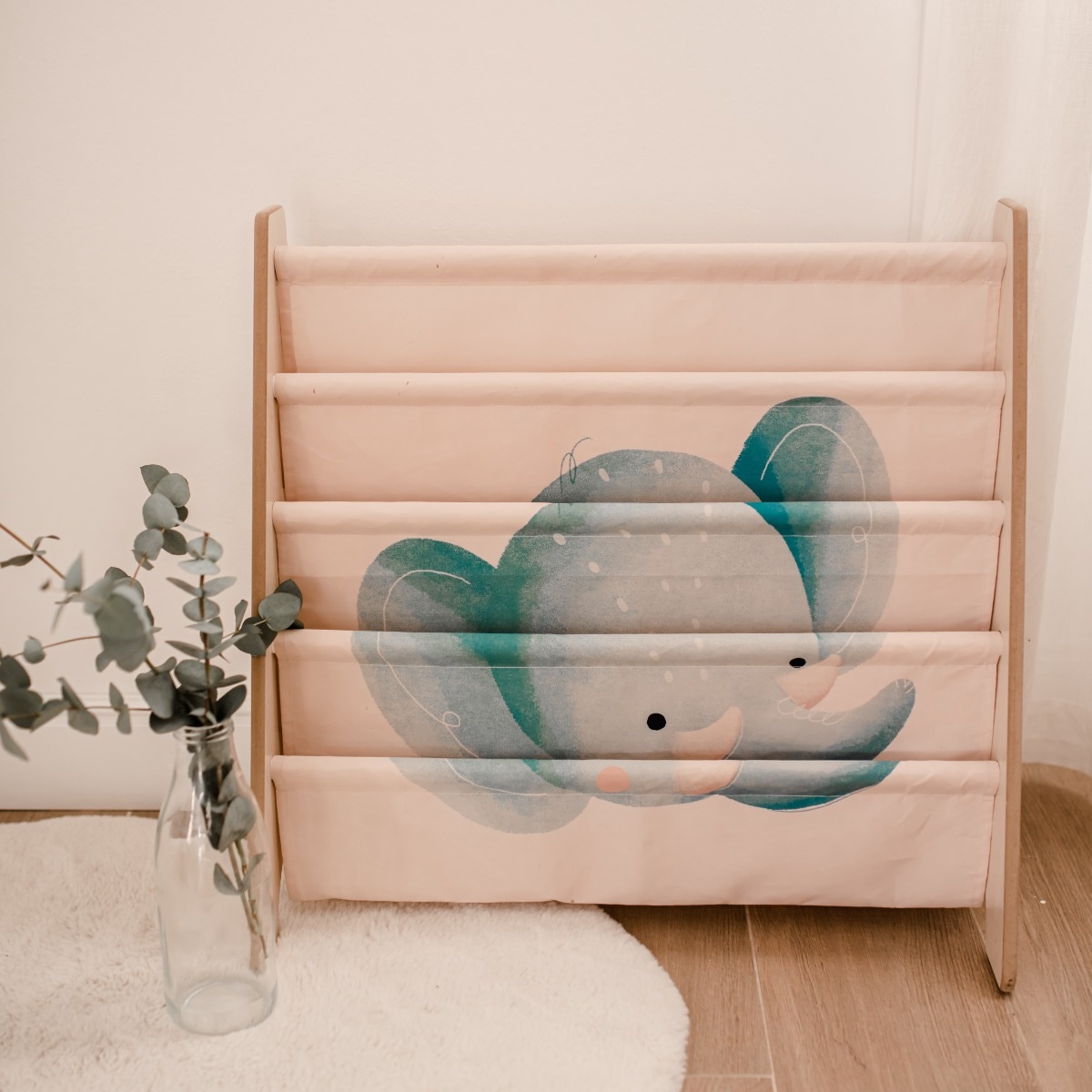 Bibliothèque Chewy l'éléphant Sassi