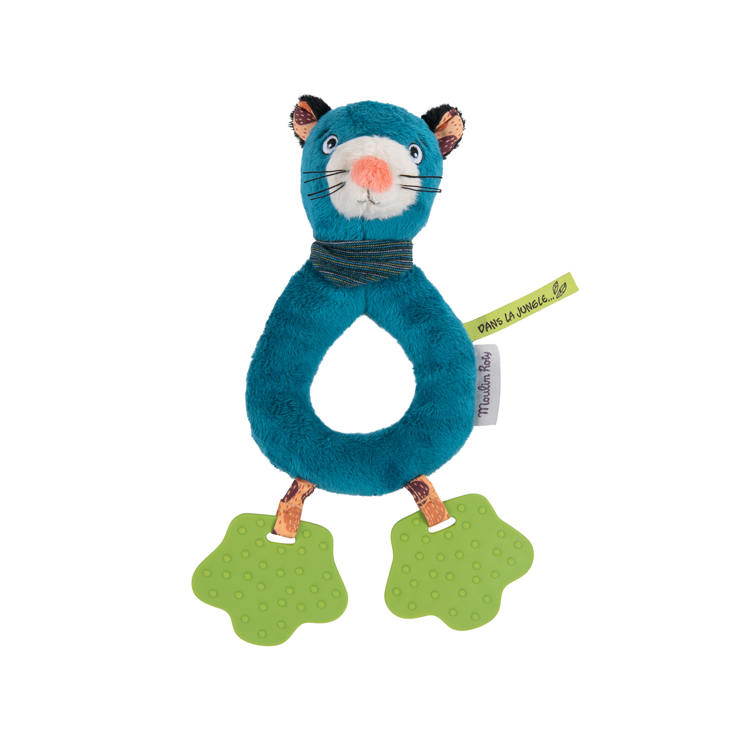 Anneauhochet panthere Zimba Dans la jungle Moulin Roty