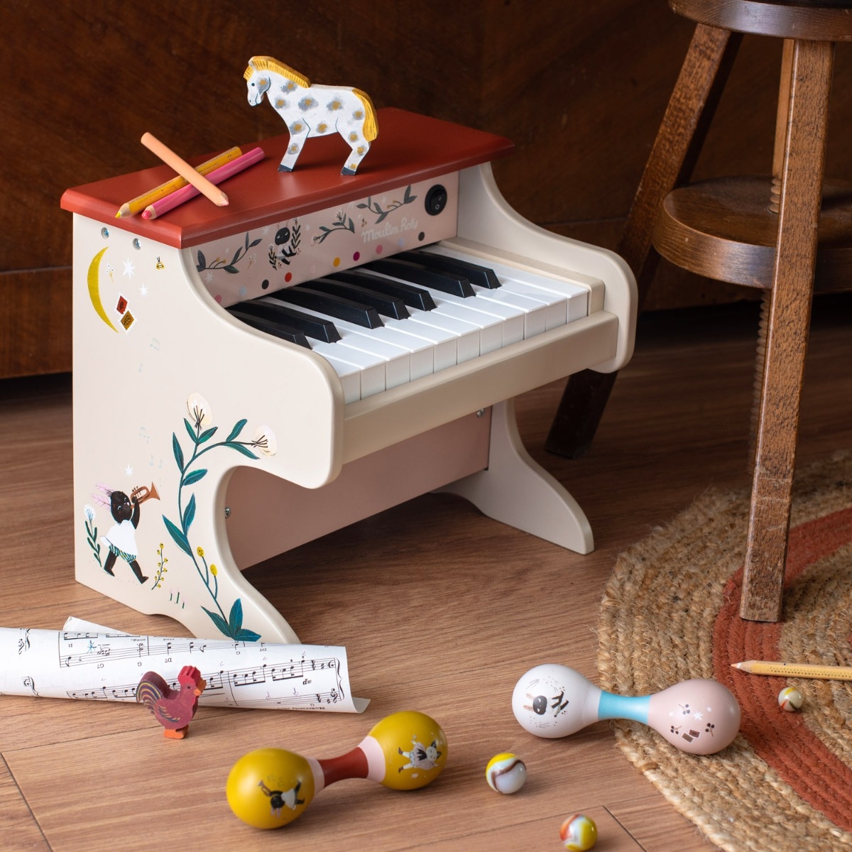 Piano enfant Après la pluie Moulin Roty