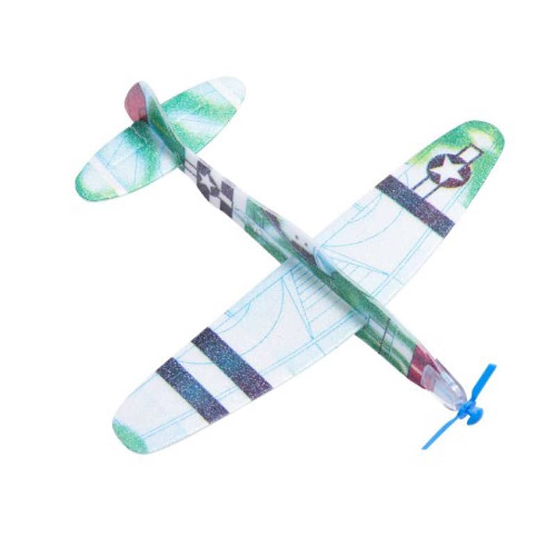 Avion en polystyrene Thunderbolt Les Petites Merveilles Moulin Roty