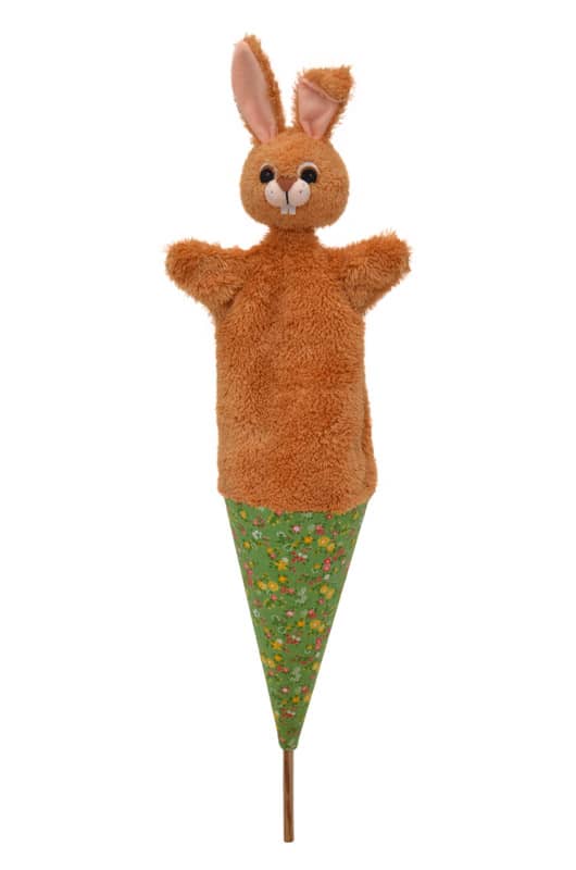 bass et bass marotte lapin beige