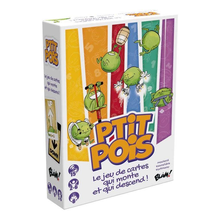 Blackrock Games Blam! Ptit Pois • Le Jeu de Cartes Qui Monte et Qui descend ! Jeu de Cartes Ambiance en Famille ou Entre Amis De 2 à 6 Joueurs 15 Minutes Dès - vue 2