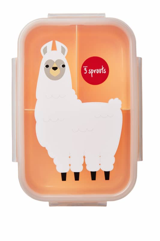 Boite a dejeuner enfant bento Lama 3 Sprouts